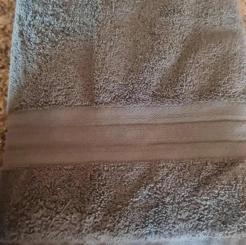My Trident Organica Army Olive Green XL Bath Towel Hand Wash 6pc Set Banded